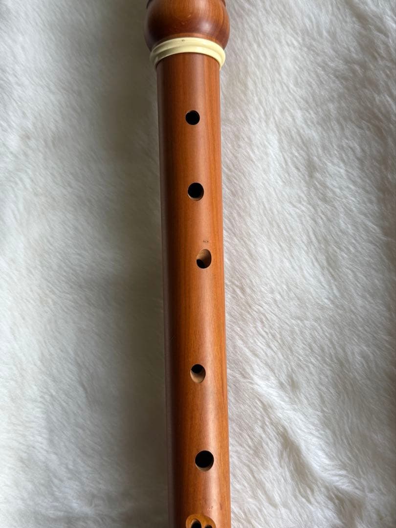 ⭕️ ゼンオンZEN-ON木製 テナーリコーダー キー付き