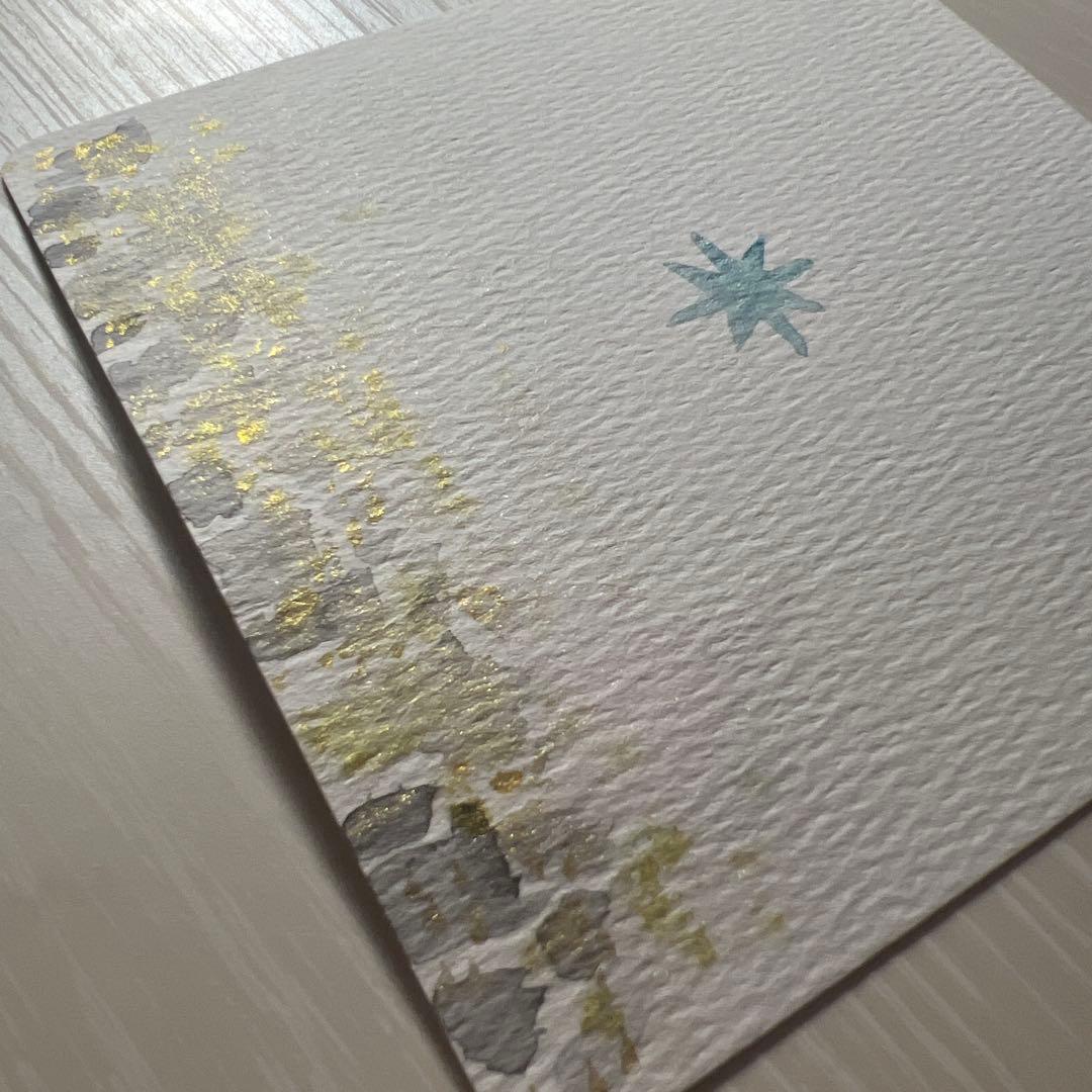 『一番星』 水彩画 原画