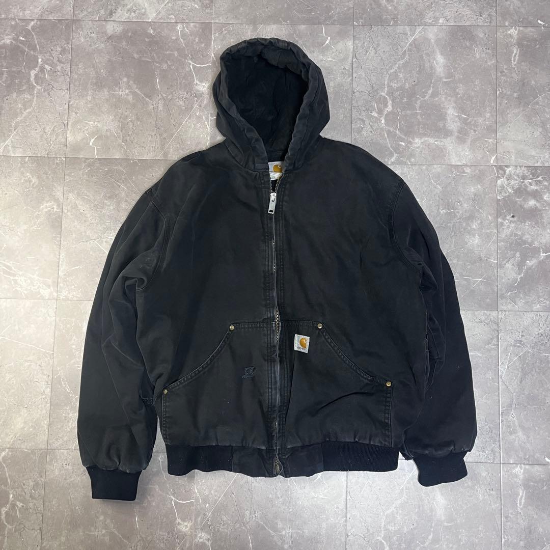 専用 カーハート アクティブジャケット ブラック BLK サイズL-XL 神フェ