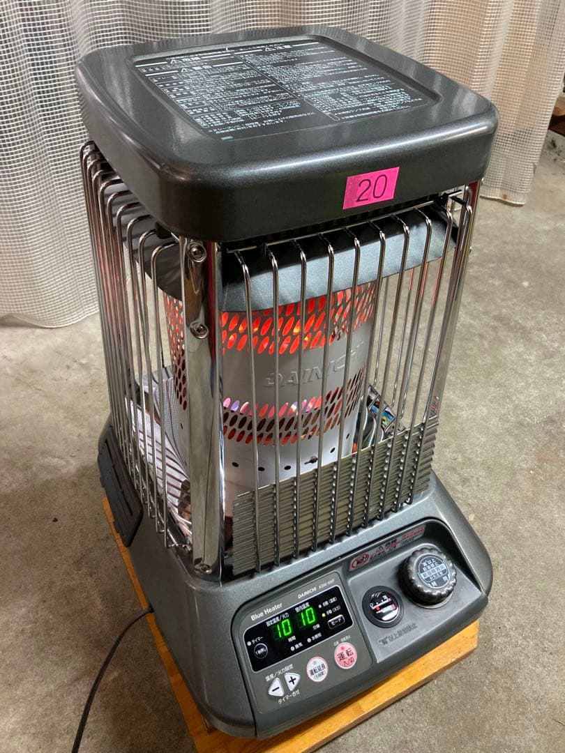 美品❕【送料無料❕】業務用ストーブ ダイニチブルーヒーター FM-105Ｆ⑳ 送料無料❕】大型 業務用ストーブダイニチブルーヒーターFM-194F