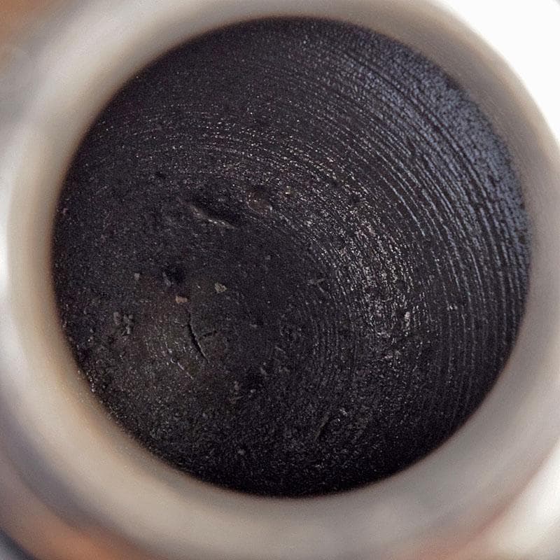 茶道具 備前焼 青備前 森陶岳造 茶壷 共箱 V R8405 - メルカリ