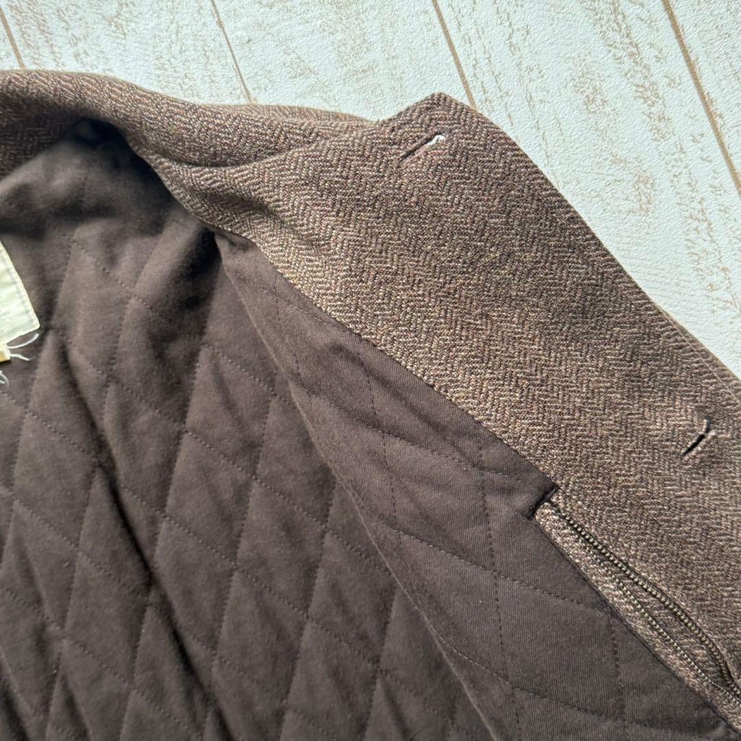 90's【ブルックスブラザーズ】ヘリンボーンツイード　フィールドジャケット
