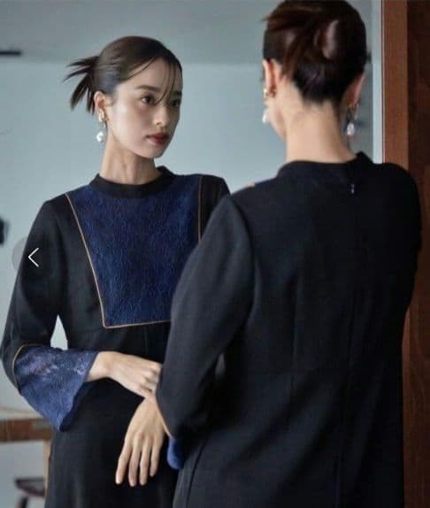 美品 Callarus カラルス 結婚式 ワンピースドレス LL 大きい 洗える