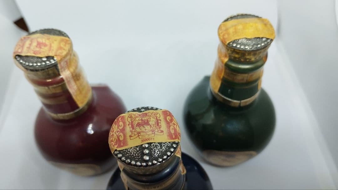 ロイヤルサルート21年 ミニチュアボトル 3本セット