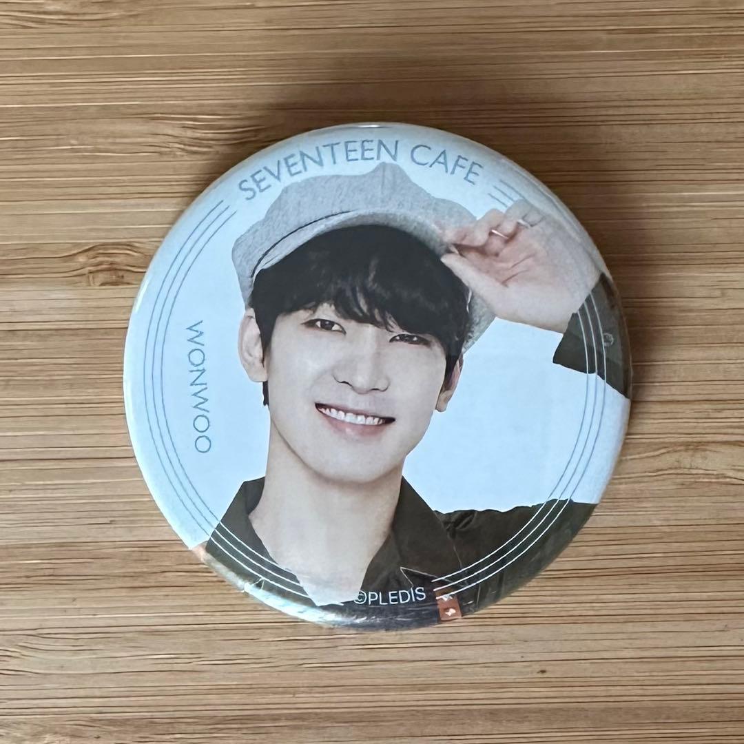 SEVENTEEN セブチ 缶バッジ ウォヌ