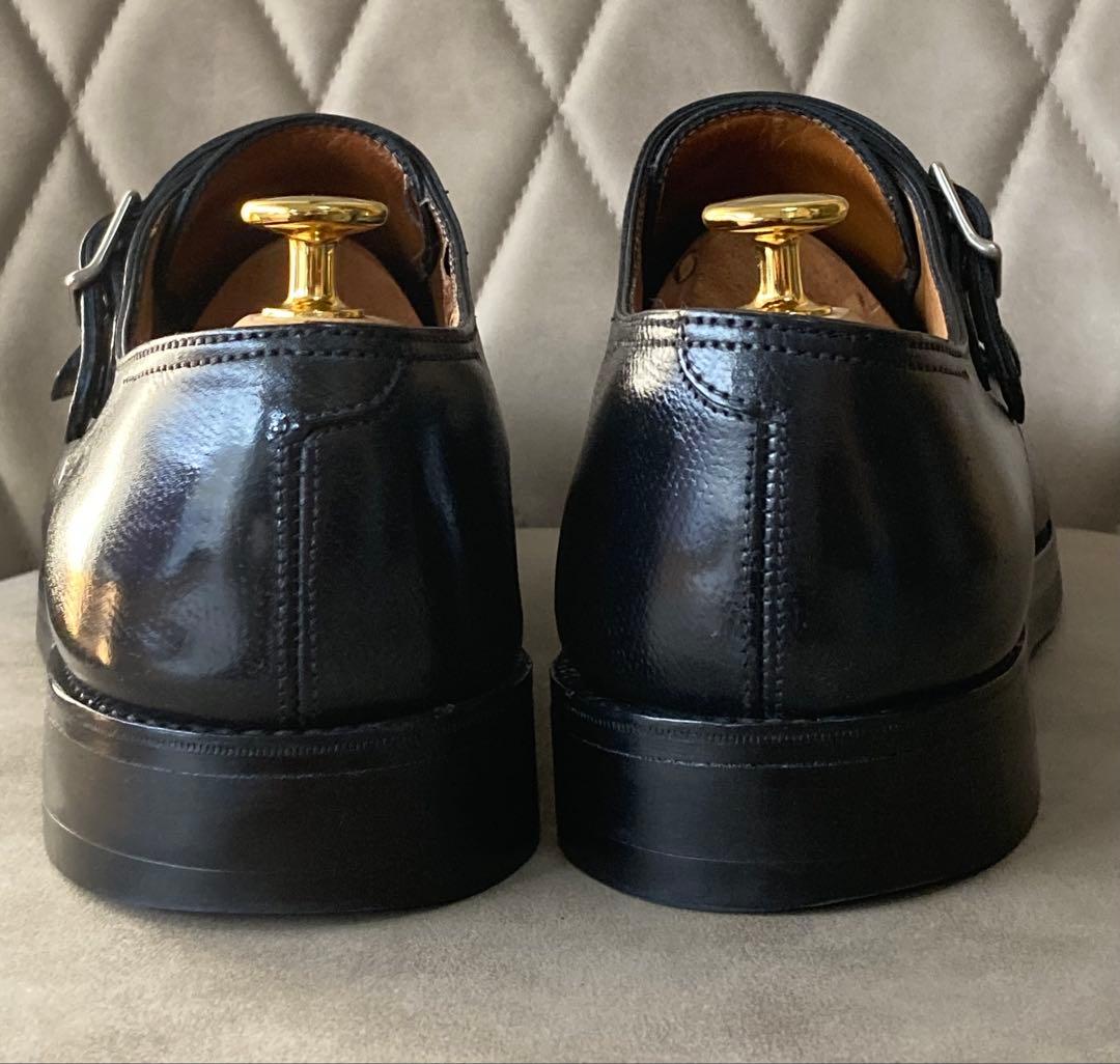 JOHN LOBB ジョンロブ　ダブルモンクストラップ　黒　25cm相当