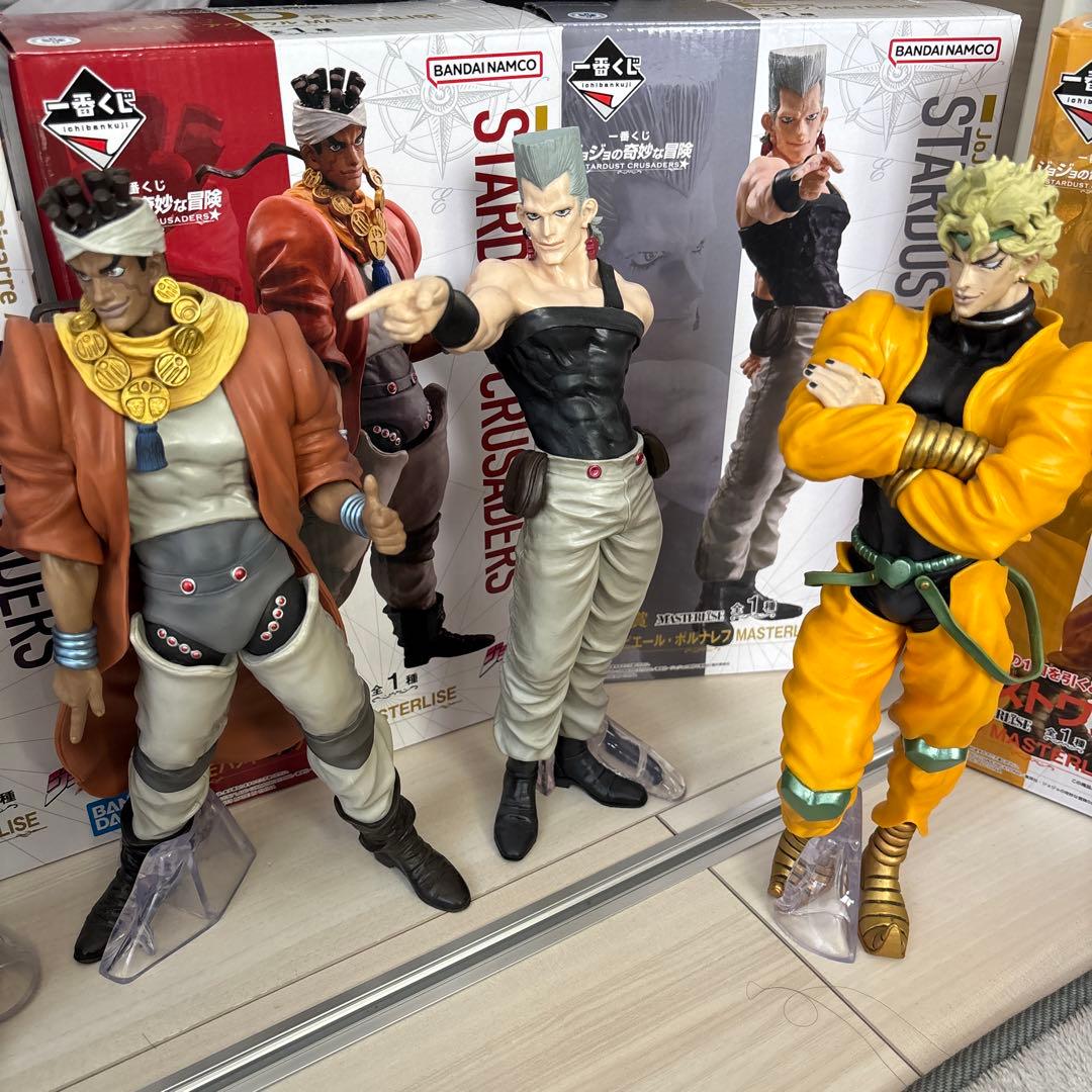 ジョジョの奇妙な冒険 スターダストクルセイダース フィギュアセット