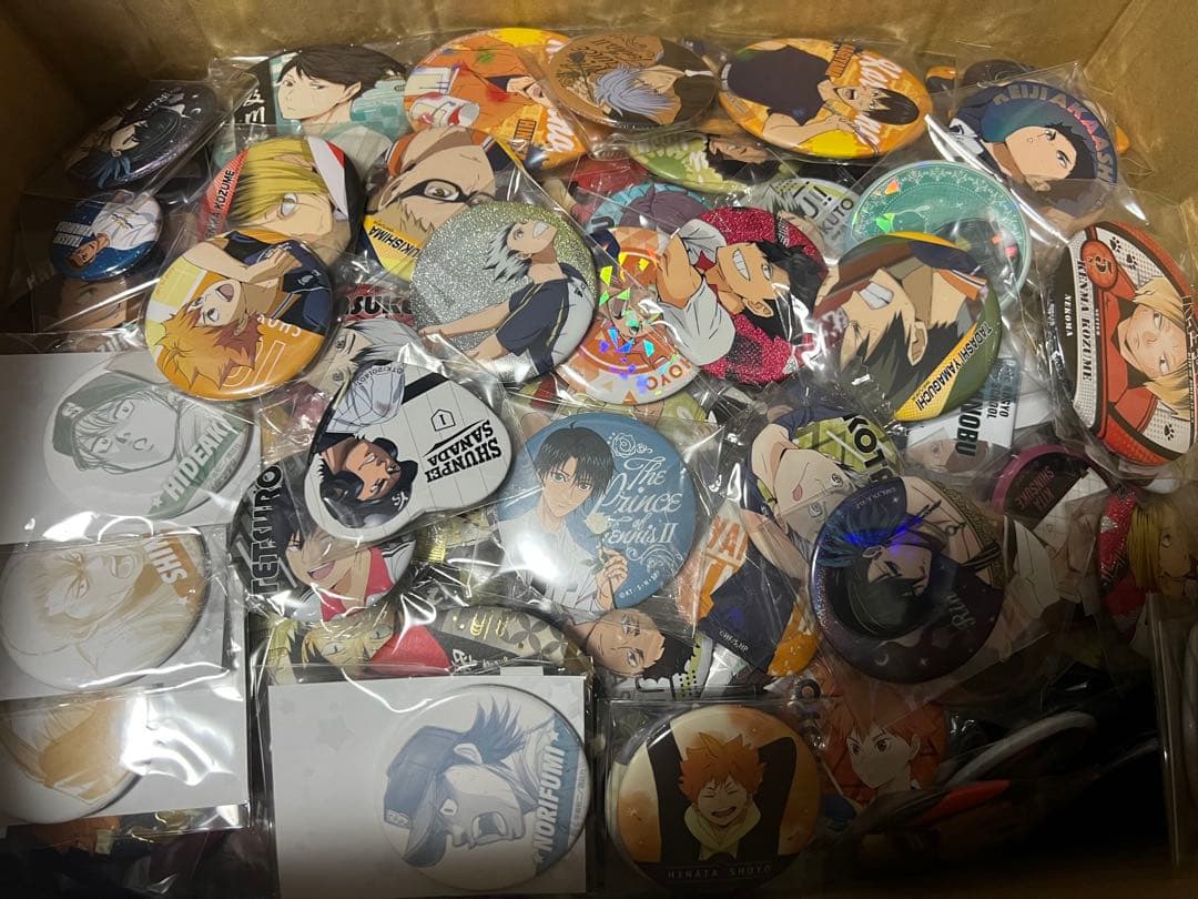スポーツ　アニメ　缶バッジのみ　620個以上　大量まとめ売り