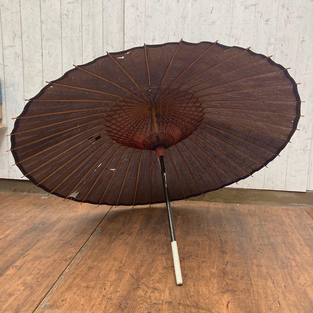 B-2 【アンティーク】和傘 番傘 蛇の目傘 レトロ 骨董 インテリア