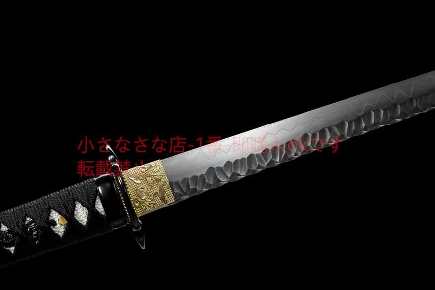 焼成打石紋T 10焼刃【千鈞】武具　刀装具　日本刀　模造刀 居合刀