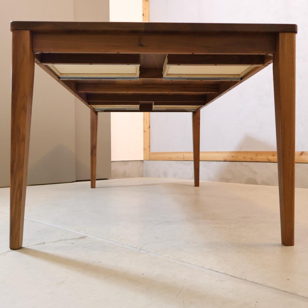 じょっきー　高野木工 プレーン ウォールナット ダイニングテーブル