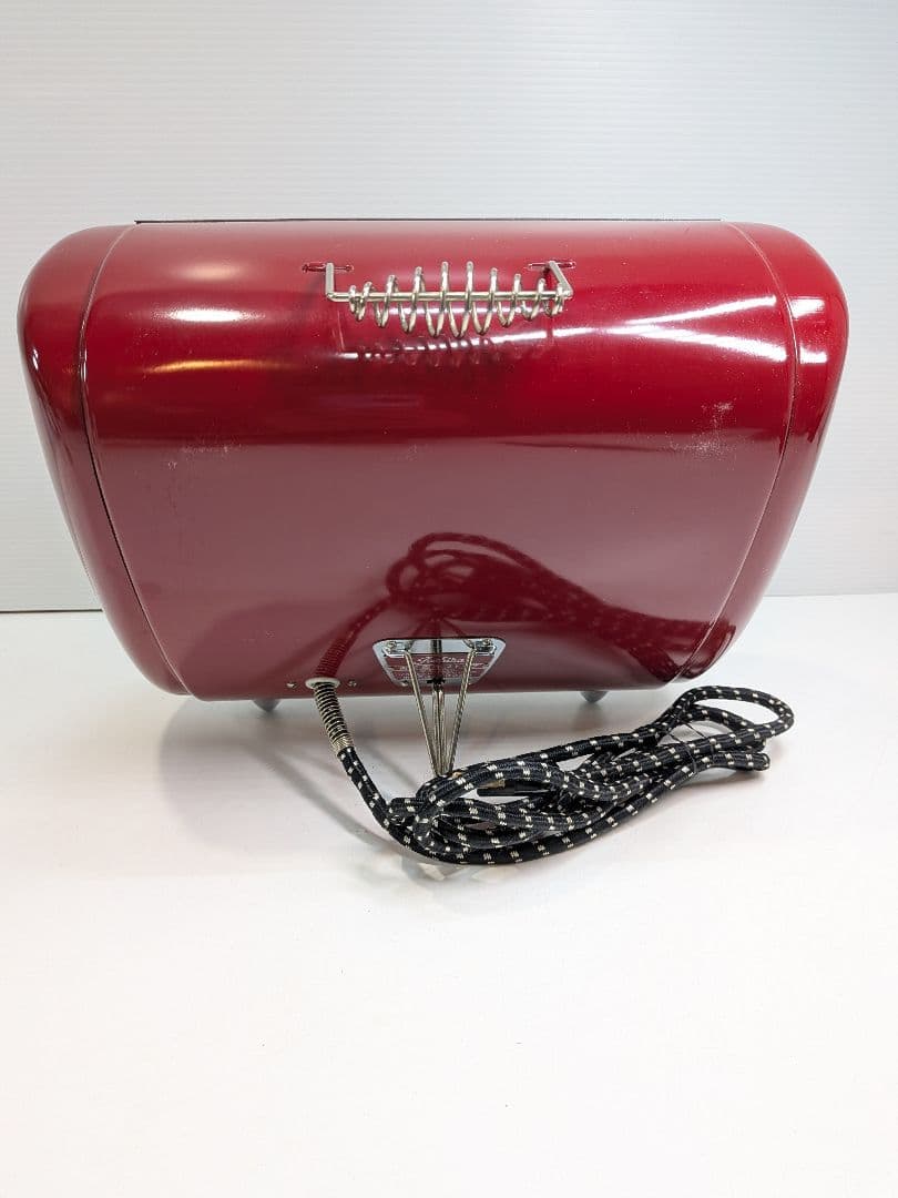 P978 昭和レトロ 東芝 電気ストーブ ES-7 当時物 赤 アンティーク