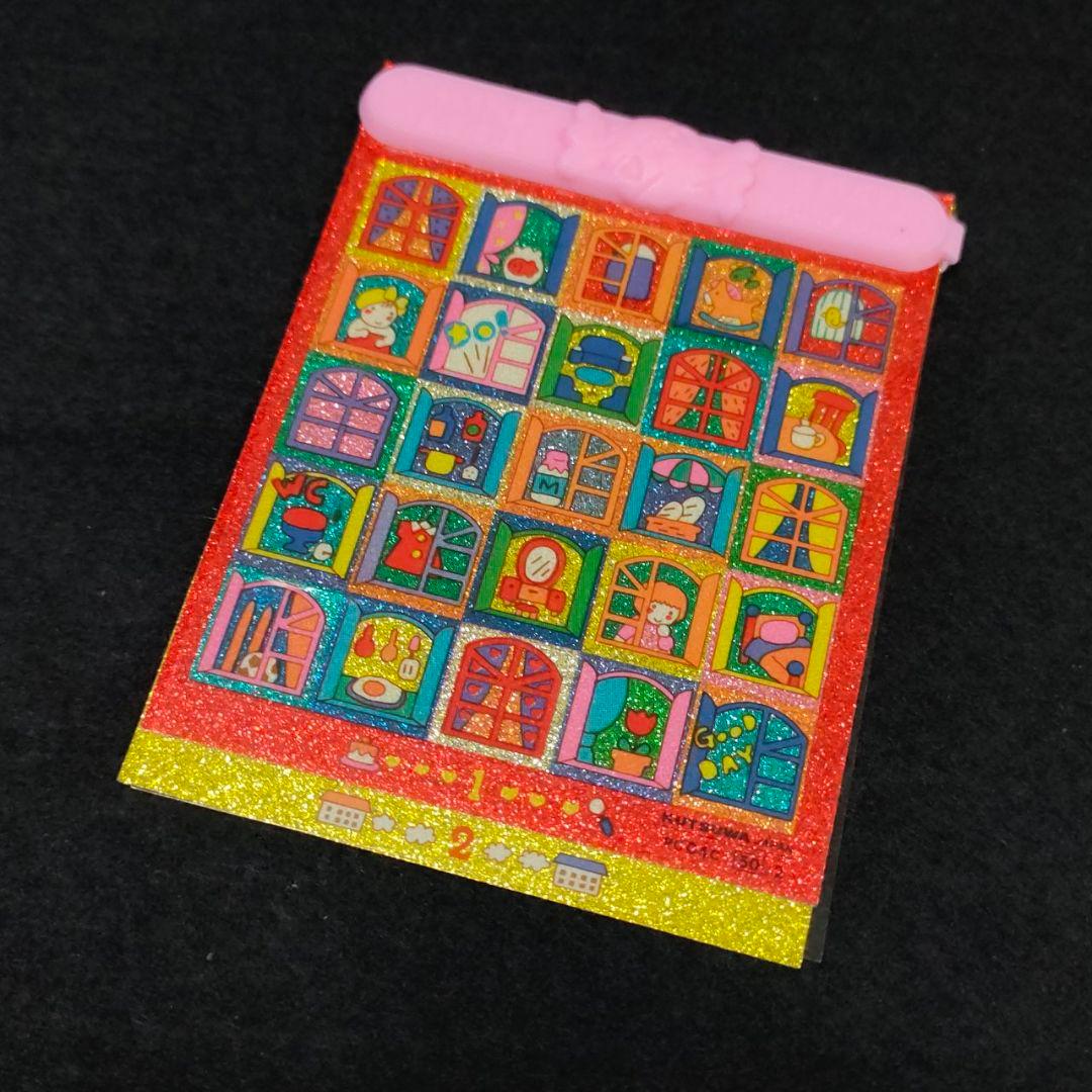 □ 昭和レトロ ファンシーアソート シール消しゴム シャーペン鉛筆