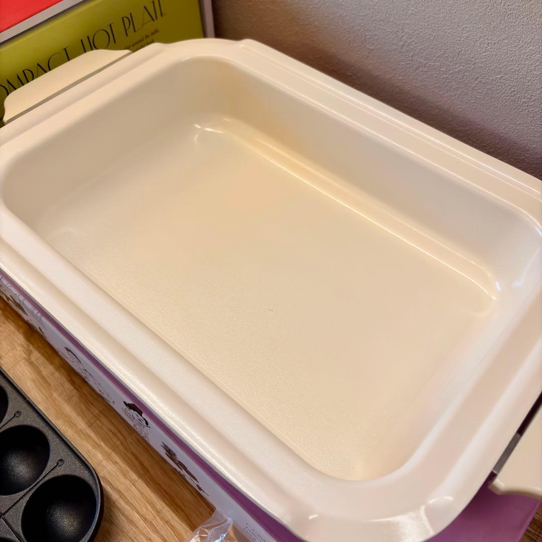 BRUNO コンパクトホットプレート +セラミックコート鍋 +ターナー セット