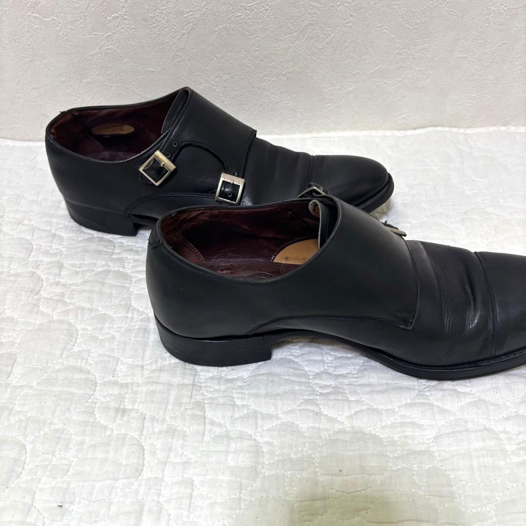 【希少】JOSEPH CHEANEY ダブルモンク ブラック　HOLYROOD