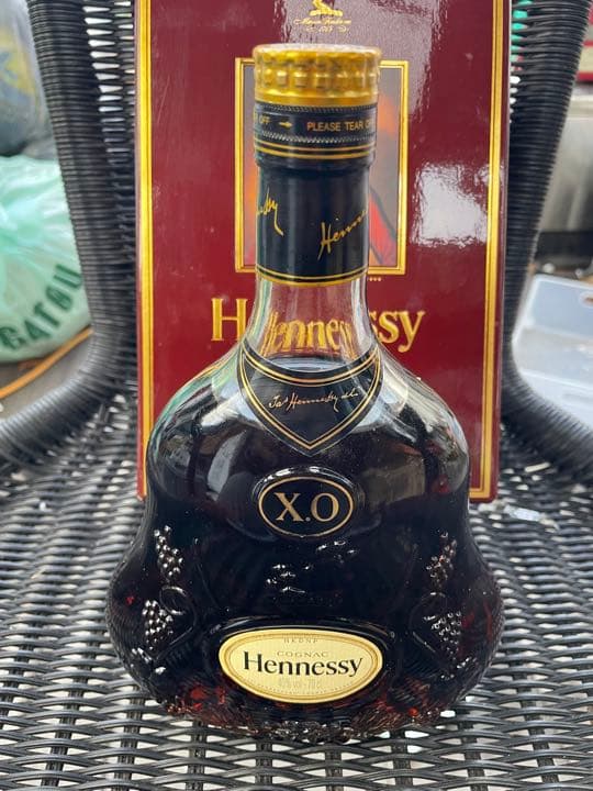 未開栓Hennessy ヘネシー XO 金キャップ jasヘネシー XO 金キャップ