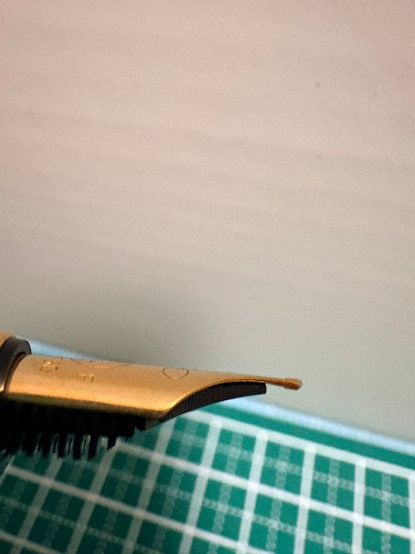 【匿名配送】カランダッシュバリアス18金ペン先付きニブのみ（ボディーなし） ⚠️有