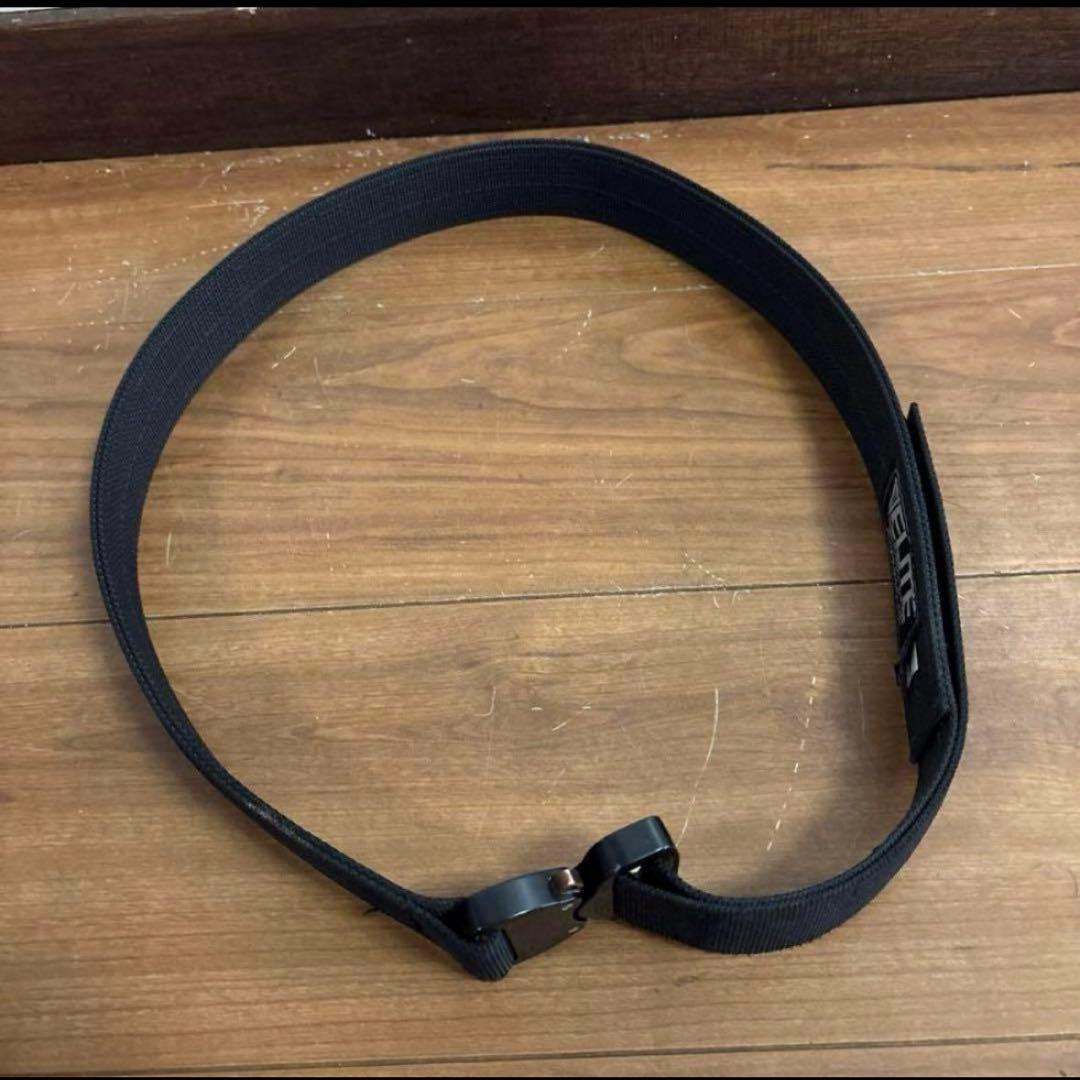 米軍　ELITE ガンファイターベルト　MEDIUM ブラックUSA製　送料無料