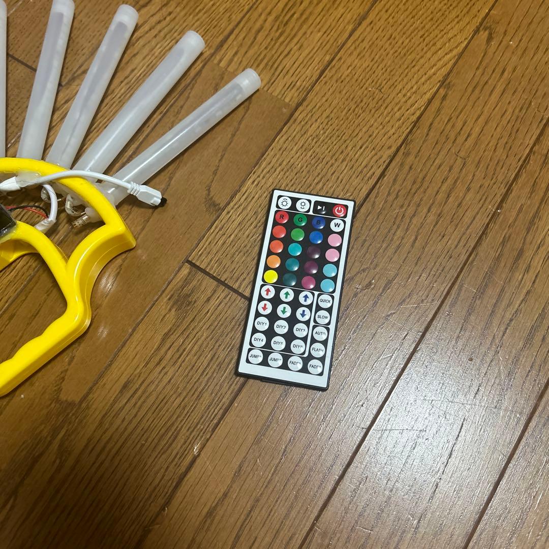 在庫極少】改造ペンライト 虹孔雀 フルカラー孔雀 14連 改チア - メルカリ