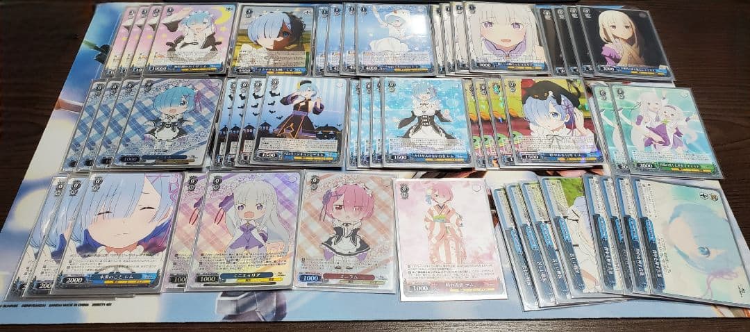 ヴァイスシュヴァルツ リゼロ　8門デッキ+扉デッキパーツ WS ヴァイスシュヴァルツ リゼロ 8門 デッキ パーツ reゼロ