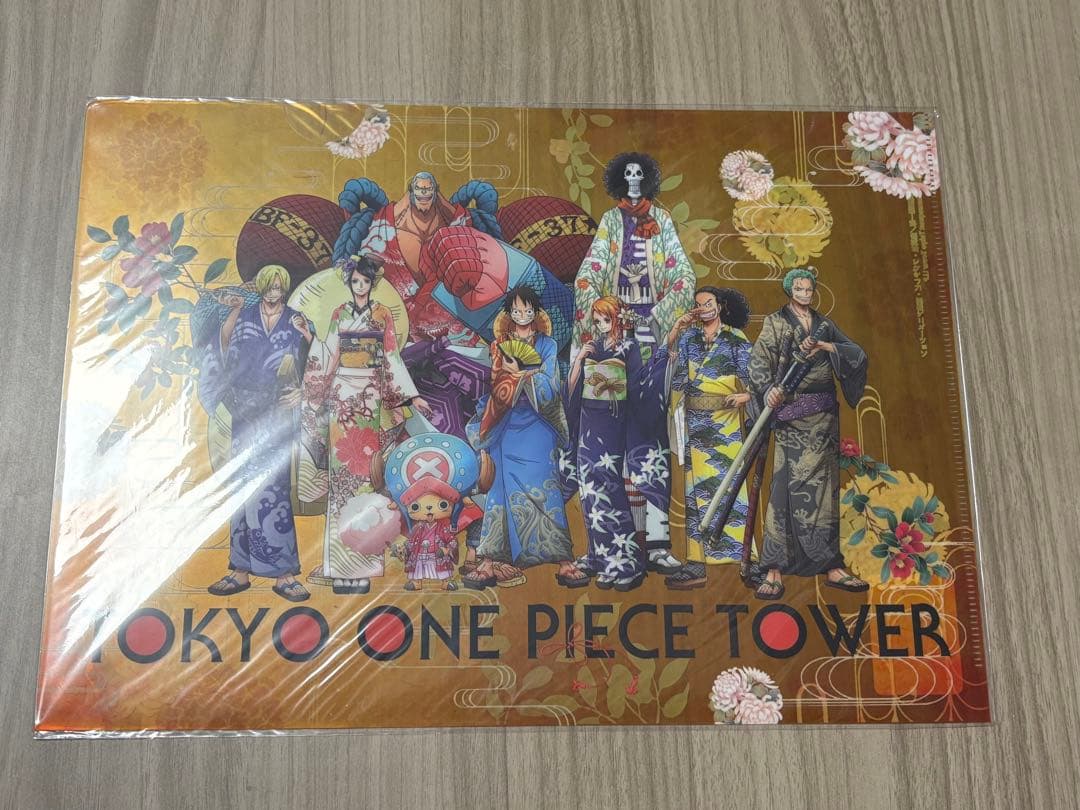 東京ワンピースタワー限定 クリアファイル 和風全員集合 - メルカリ