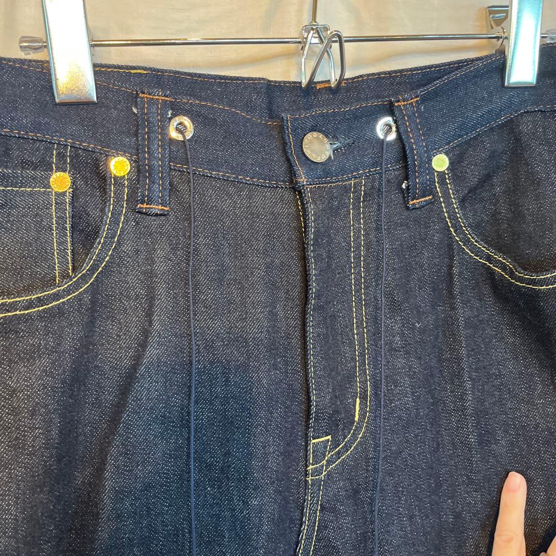 最終】FUMITO GANRYU デニム サルエルパンツ FU4-PA-02