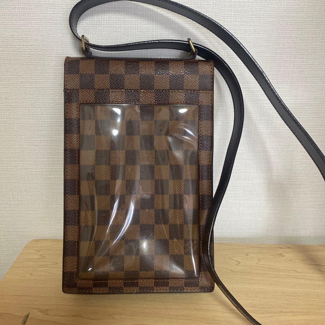 レ*ー様 LOUIS VUITTON ダミエパターン ショルダーバッグ