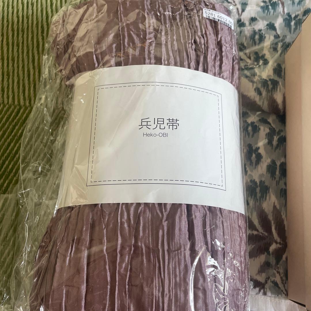 T⭐︎【新品】maru × utatane 浴衣、帯、下駄3点セット