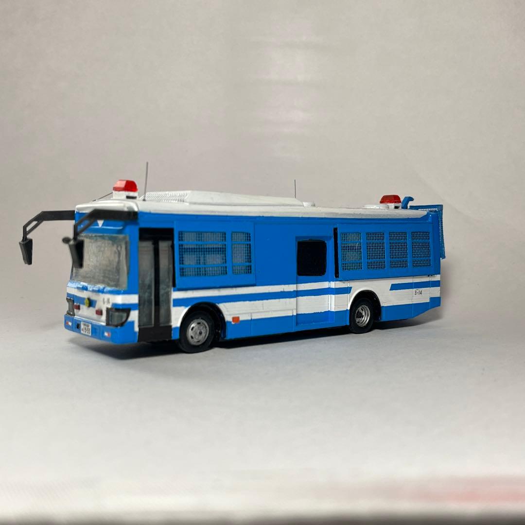 カスタム ミニカー 警察車両 大型輸送車 試作品