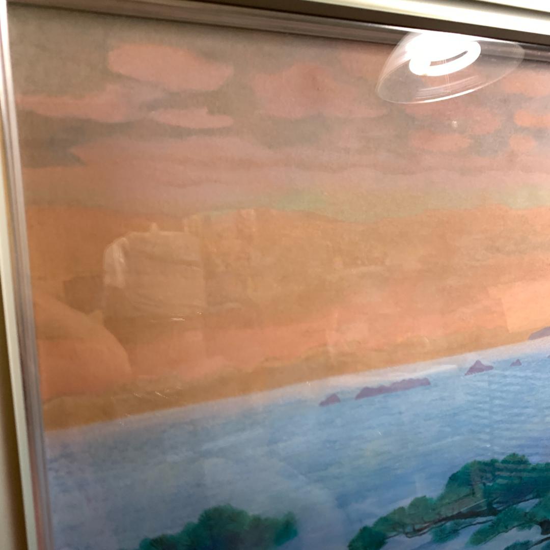 真作保証　絵画　　日本画　　山岸　純　　【　師　徳岡神泉　/　京都府出身