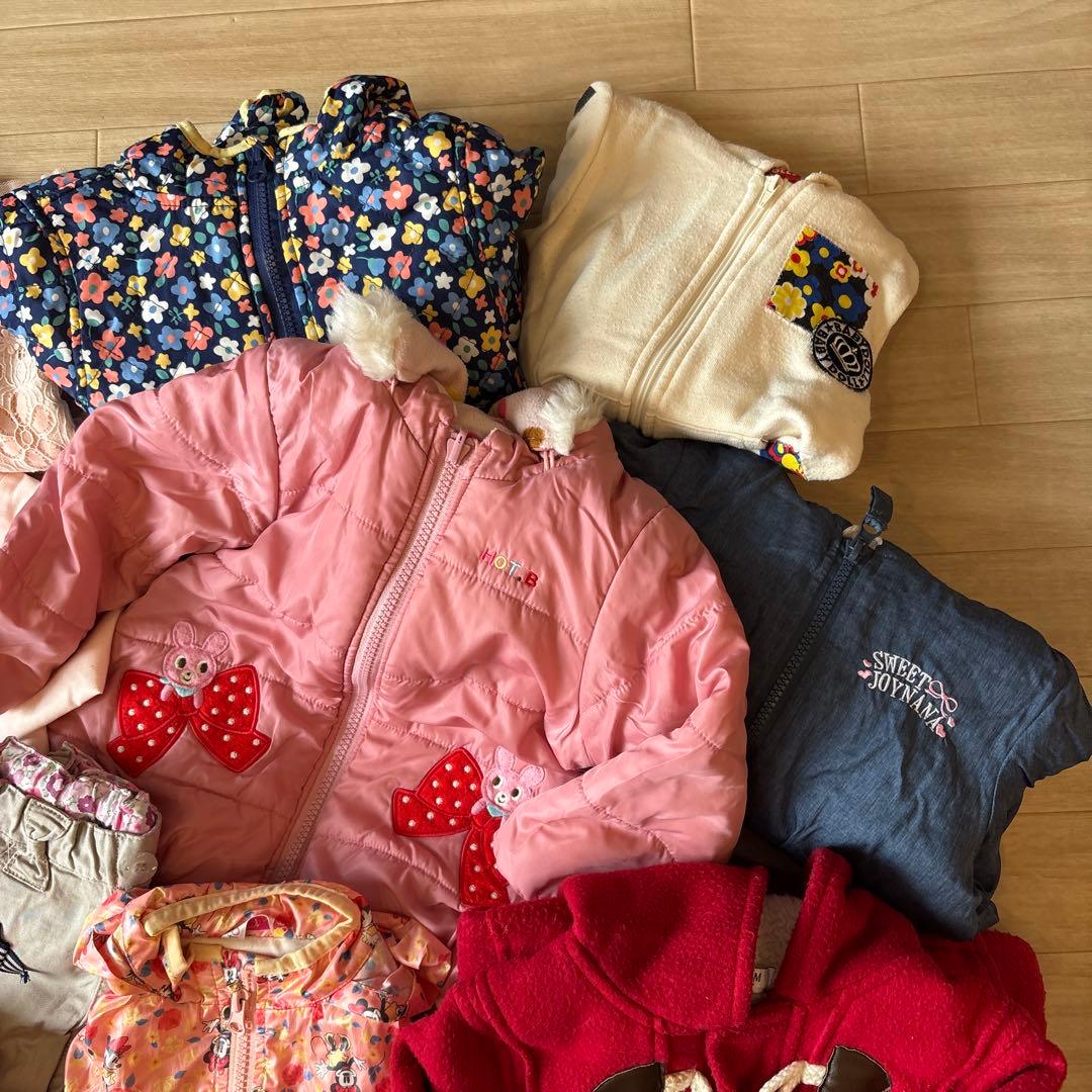 ミキハウス 90まとめ売り ミキハウス 90〜100まとめ売り 女の子 90-100