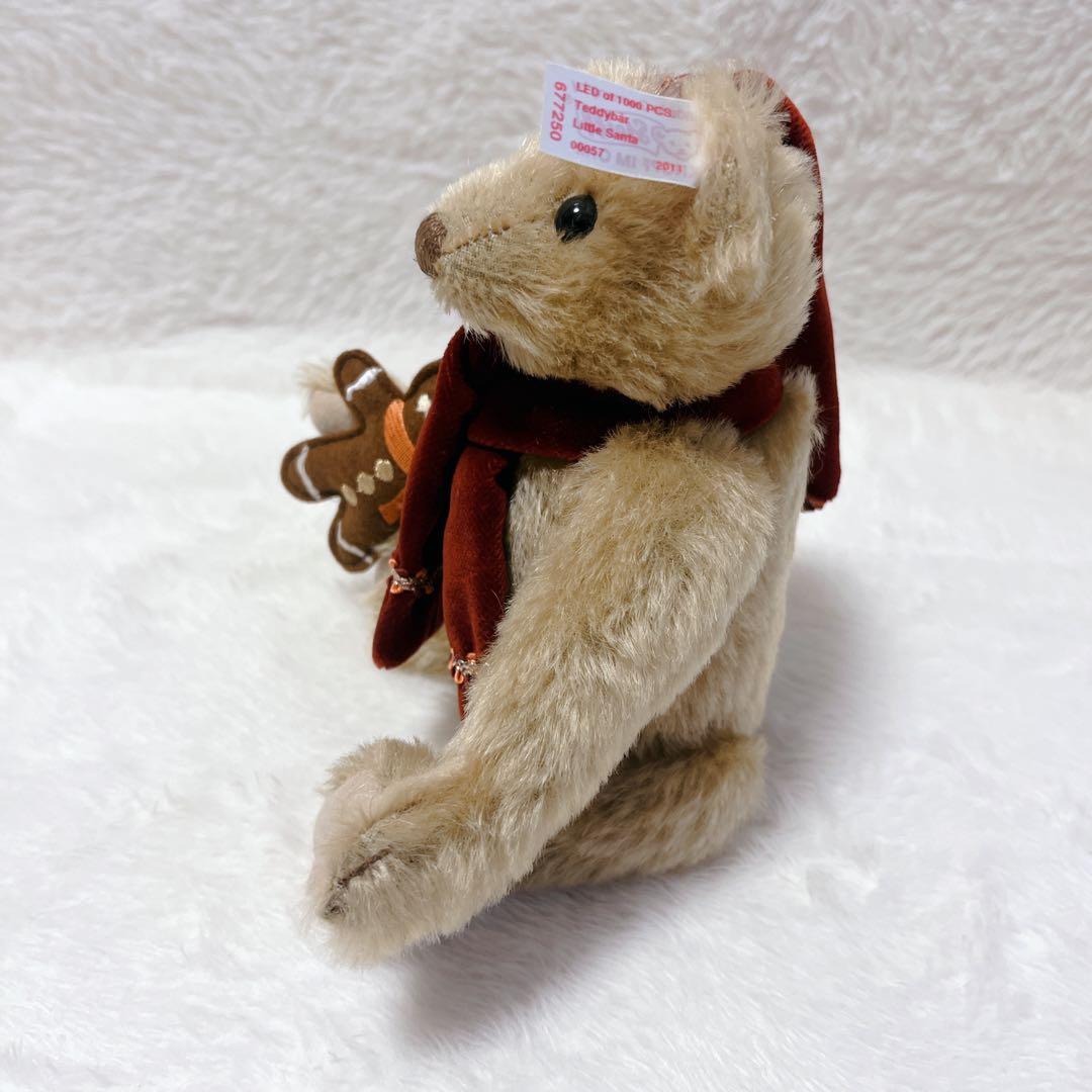【希少/美品】 Steiff リトルサンタ2011 テディベア 1000体限定
