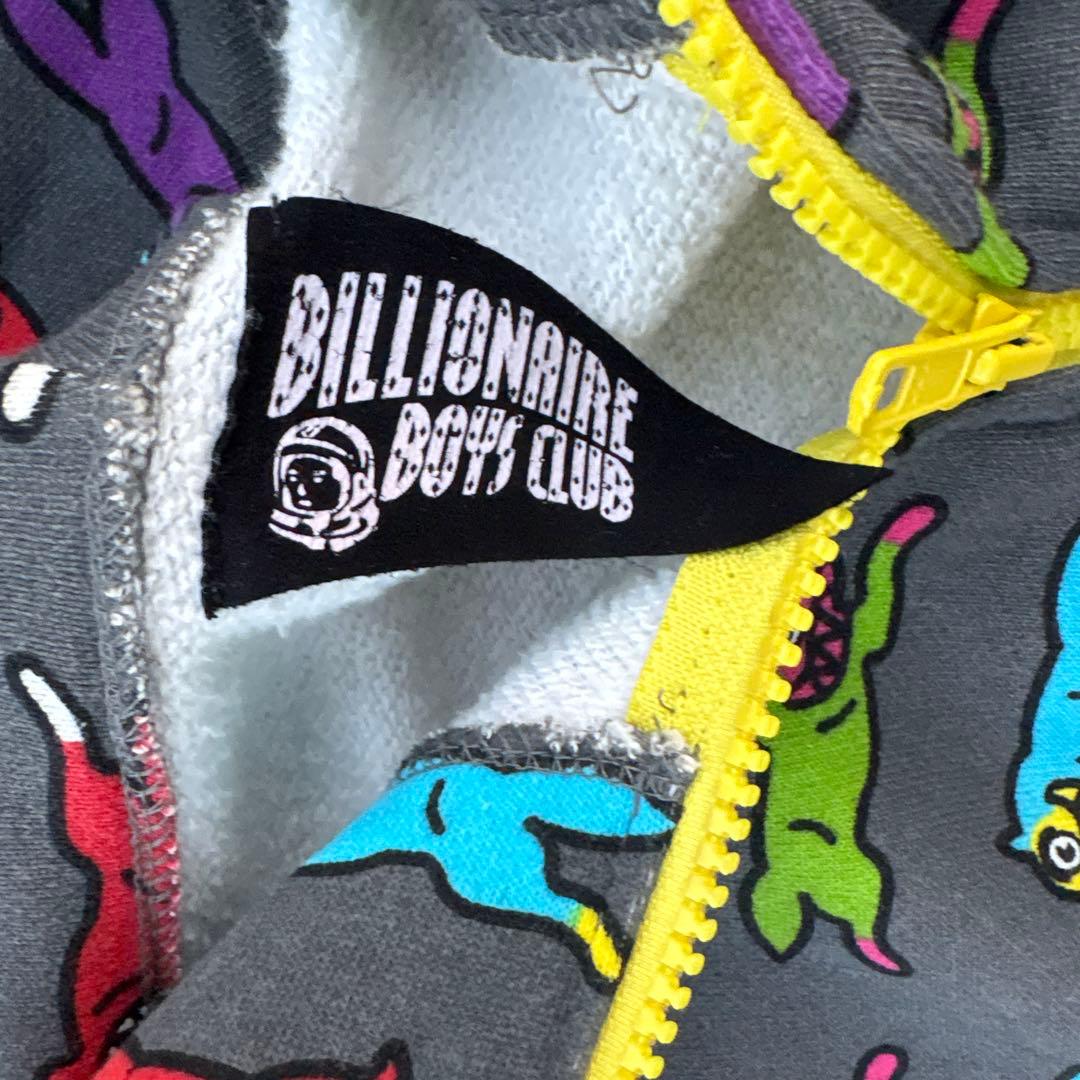 00s bbc ビリオネアボーイズクラブ ジップパーカー 総柄 裏原 NIGO期