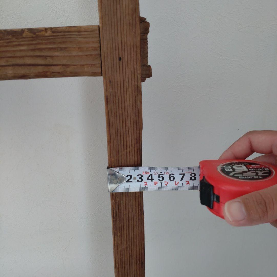 アンティーク ハシゴ ナチュラル 木造足場材