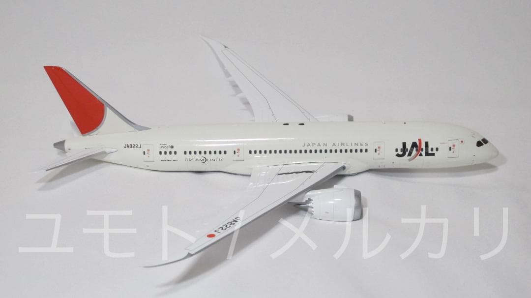 SQ Wings 日本航空 JAL 1:200 B787-8 JA822J
