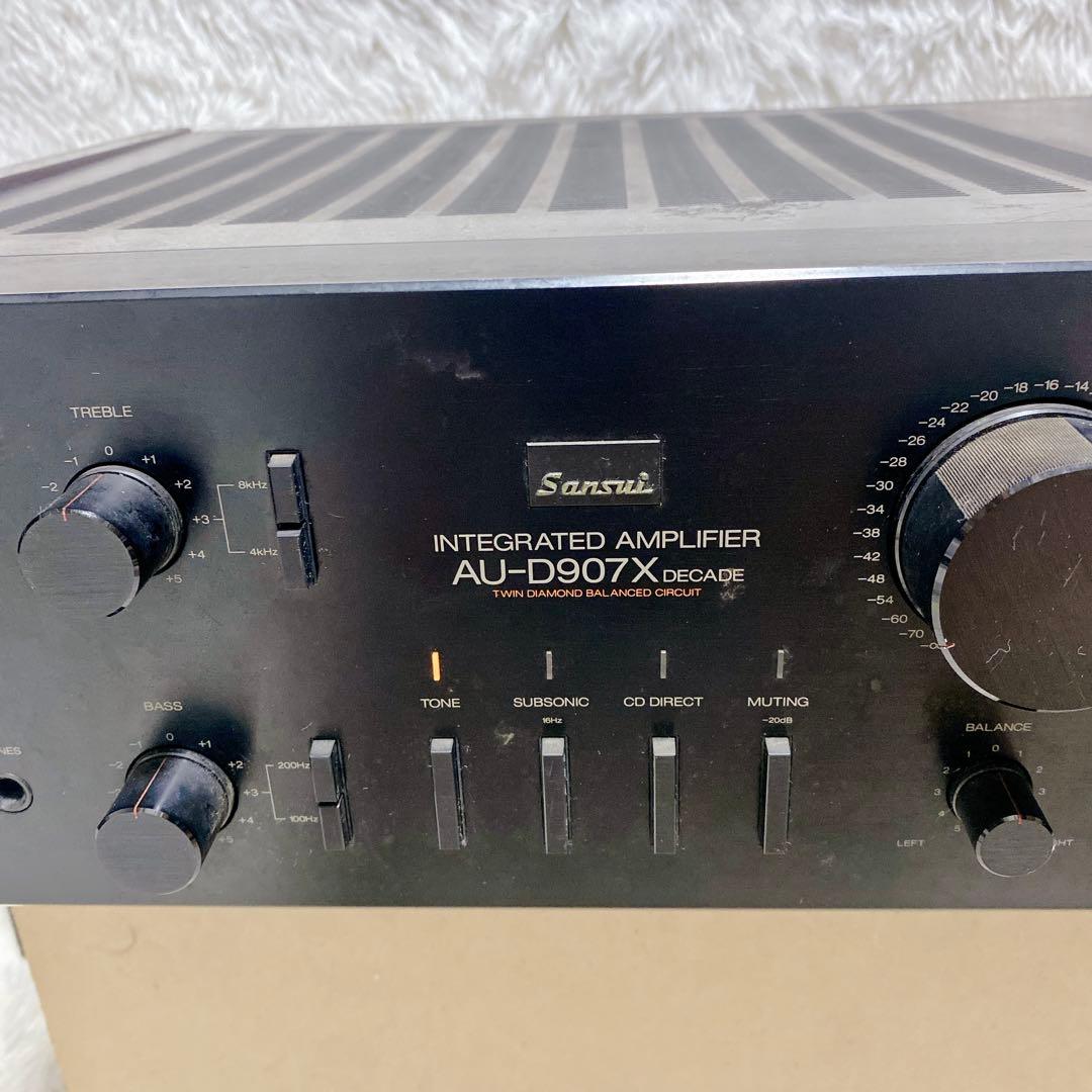 名機 希少 SANSUI AU-D907X DECADE サンスイ黄金期モデル