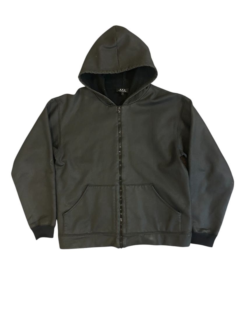 A.P.C コーティングジップアップパーカー 90s archive