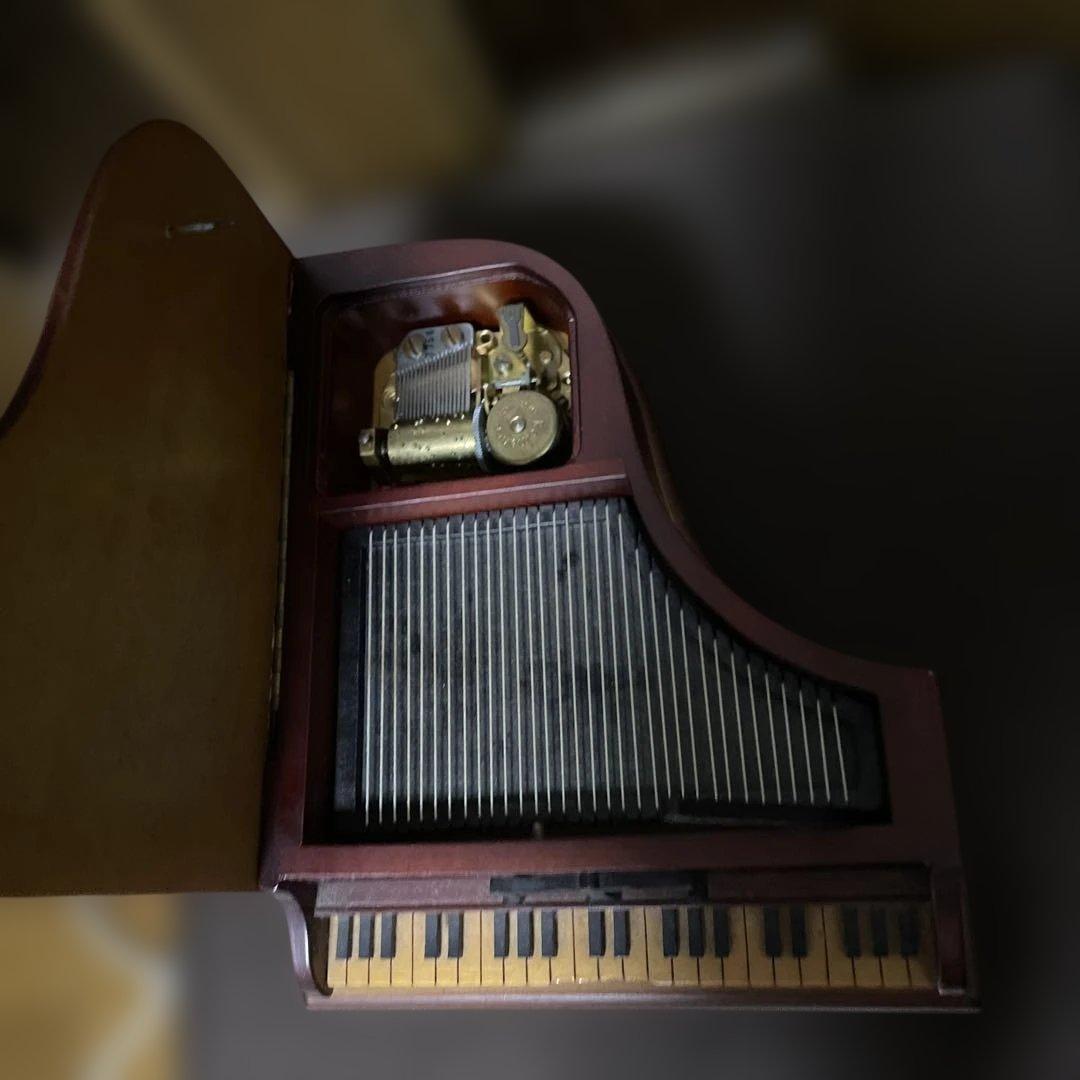 M　リュージュ社製　オルゴール　18弁　グランドピアノ