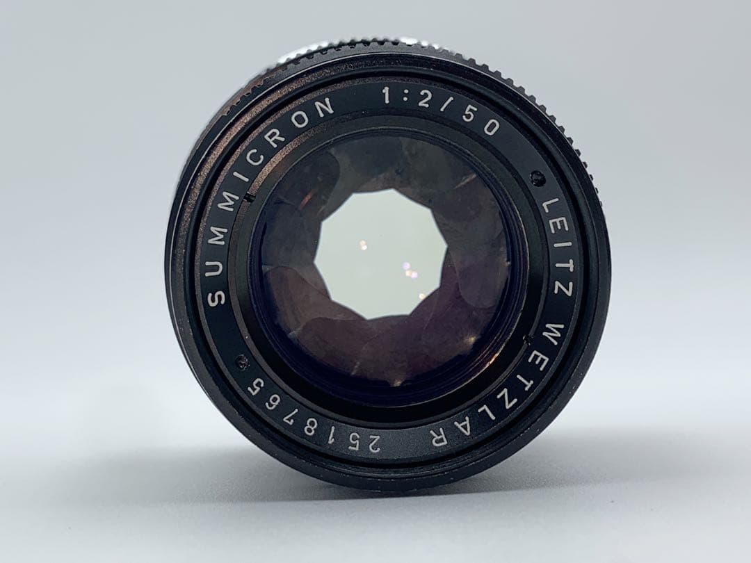 LEITZ WETZLAR SUMMICRON 1:2/50 固定鏡胴 後期型 LEITZ WETZLAR