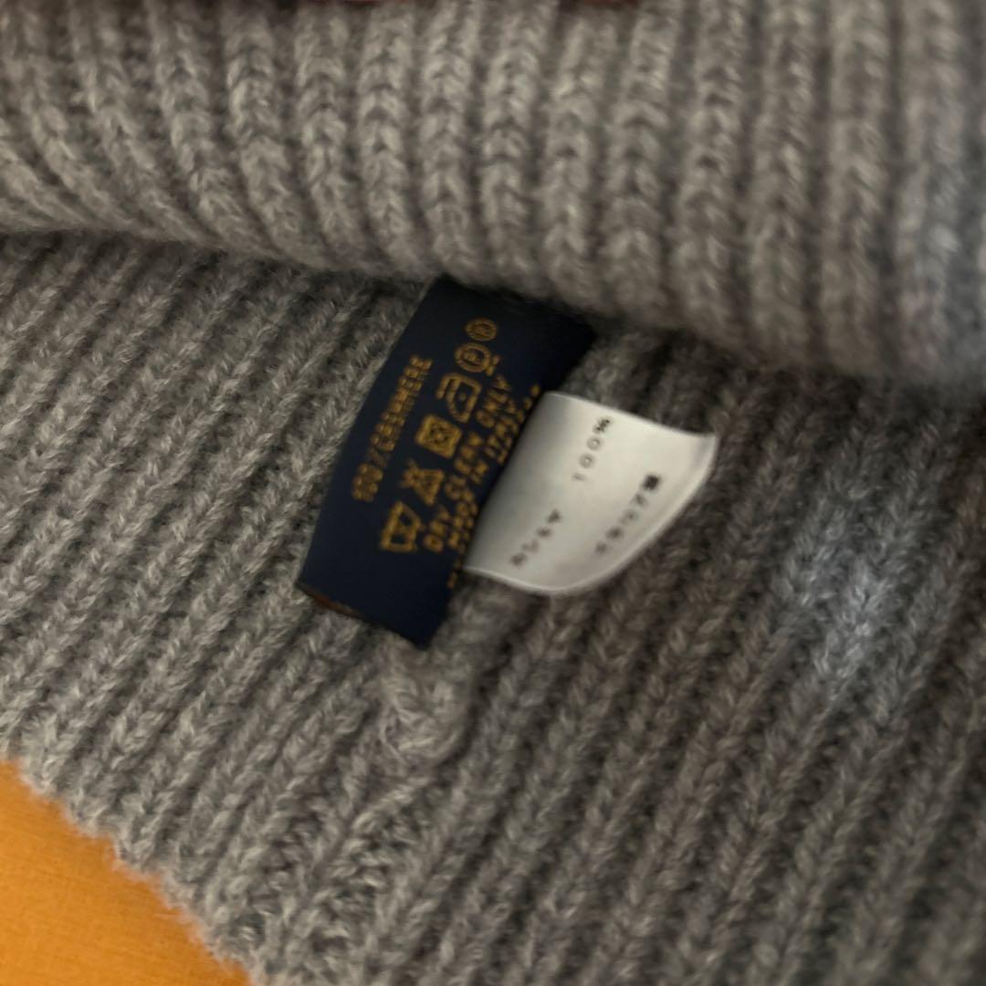 Louis Vuitton グレー ニット帽 未使用品
