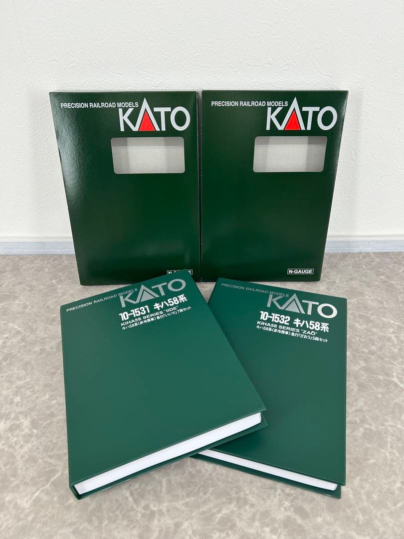 KATO 10-1531.1532 キハ58系 非冷房車 急行 ざおう いいで
