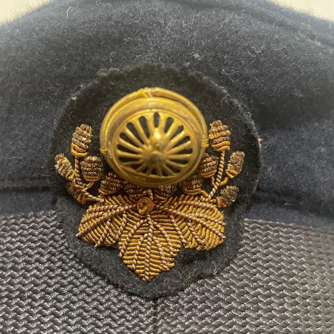 保管品 昭和レトロ 制帽 日本国有鉄道 帽子 昭和40年 3号形 国鉄