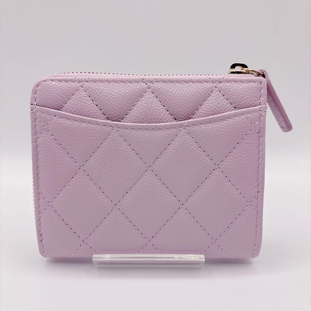 未使用 CHANEL シャネル 財布 スモールジップウォレット ケース