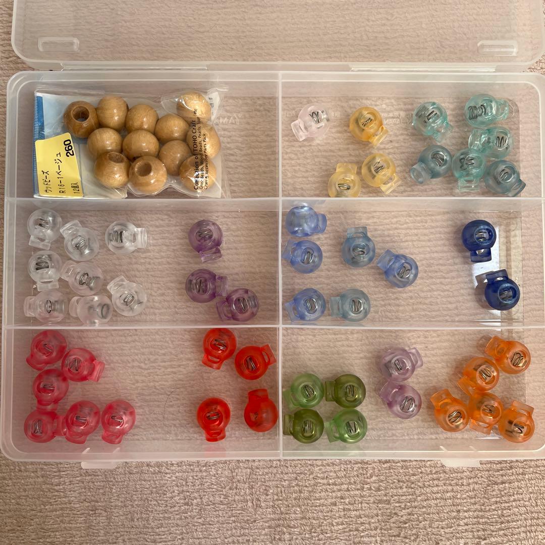 バンダナ、カラー紐、ループエンド