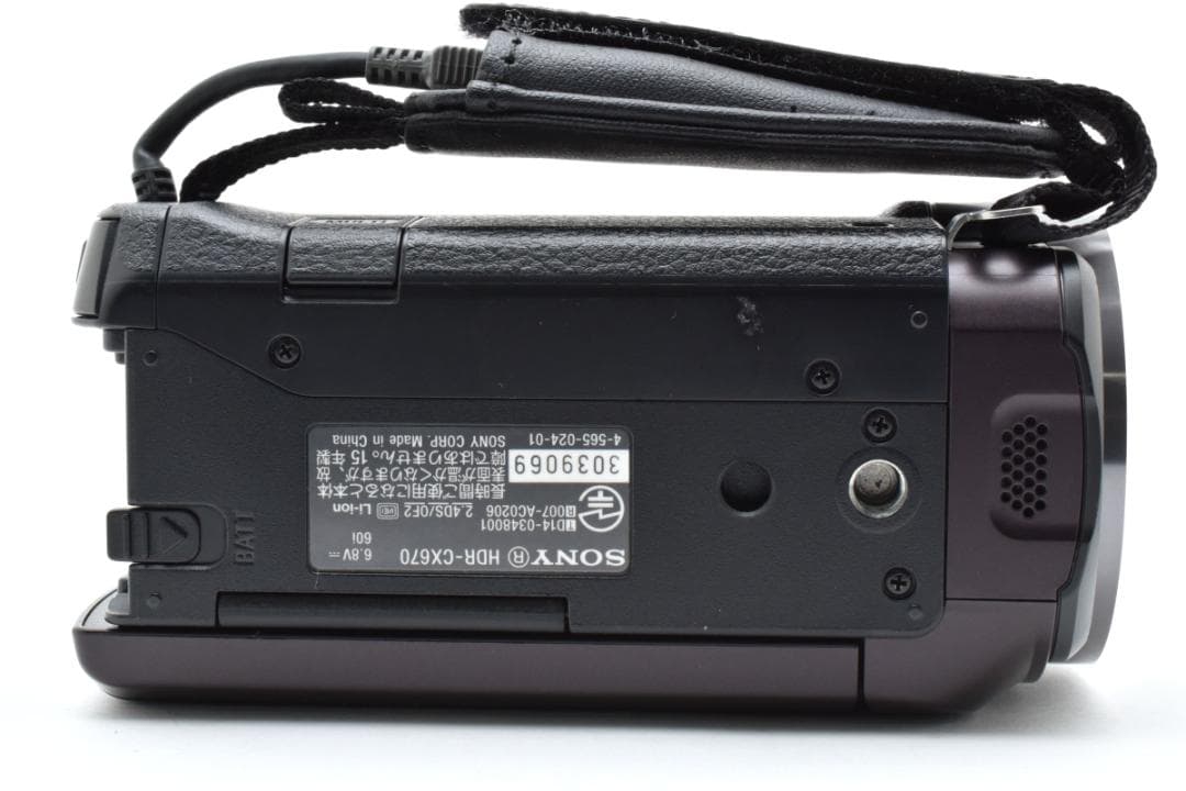 【美品】SONY Handycam HDR-CX670 ボルドーブラウン