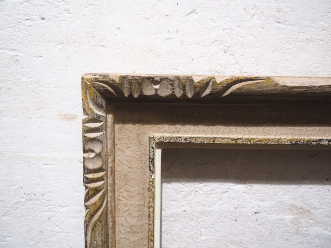 1286 レトロな額縁 F15 アートフレーム 油彩 水彩 画材 ビンテージ