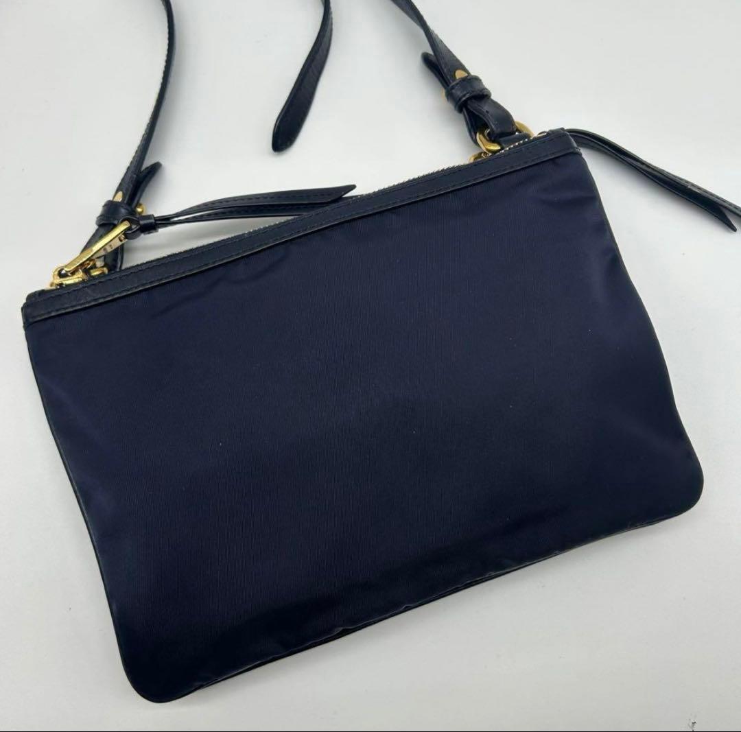 【1026様】PRADA プラダ ショルダーバッグ ダブルポケット ナイロン