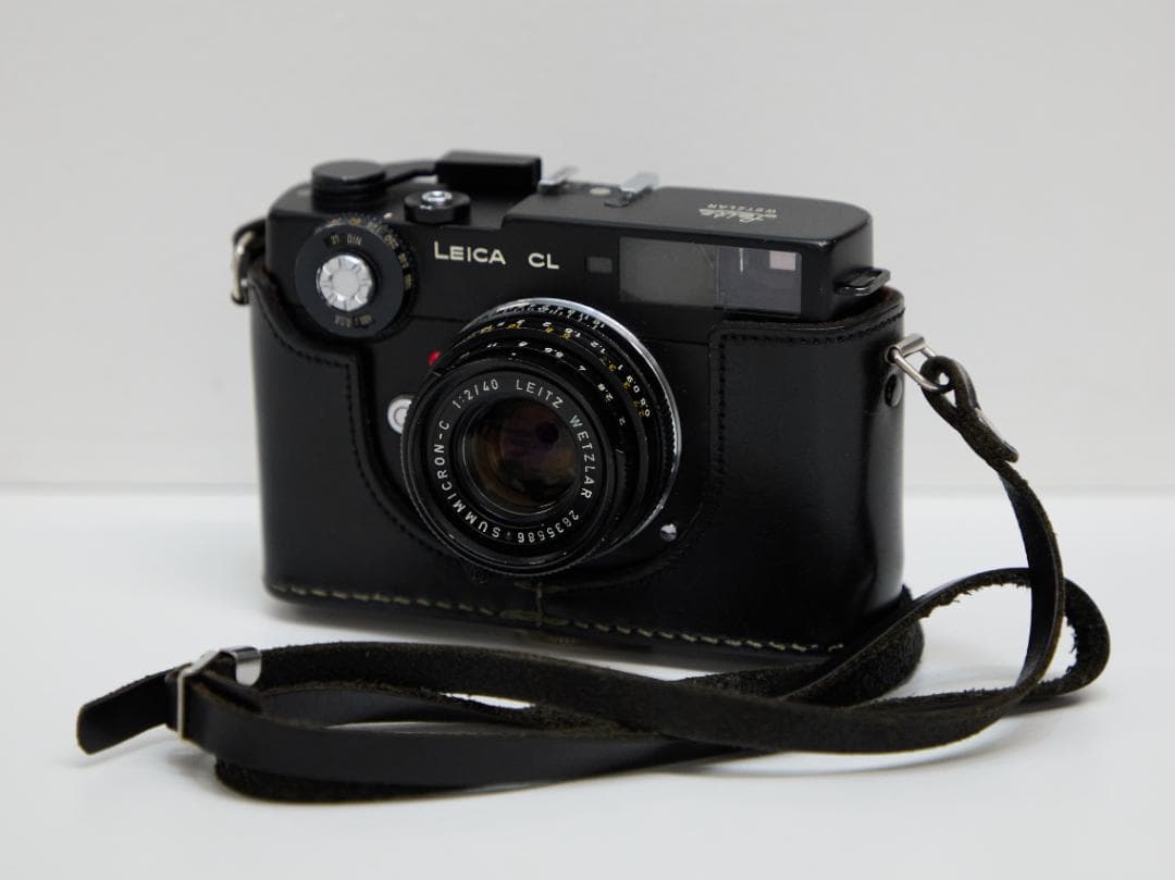 フィルムカメラ LEICA CL SUMMICRON-C 40mm f/2 Leica CL, SUMMICRON-C 40mm F2 – ねりま中古カメラきつね堂