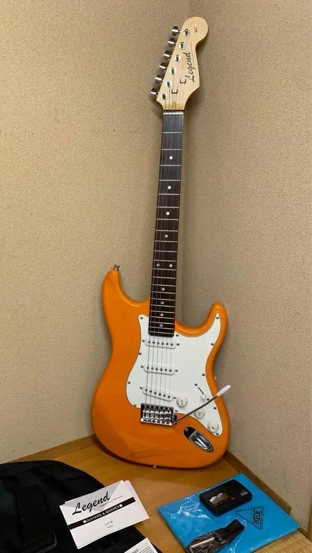 Legend ストラトキャスタータイプ エレキギター LST-X オレンジ