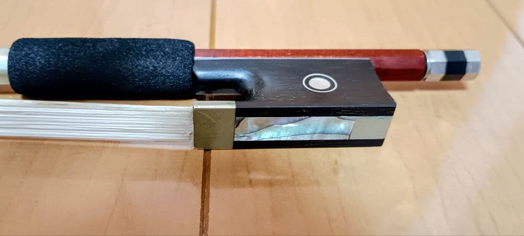 ヴァイオリン　カーボン弓木目調